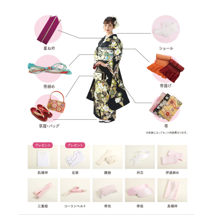 広陵町・香芝市・上牧町の成人式_フォトスタジオワタナベ(渡辺写真館)_振袖レンタル_フルセットプラン_写真